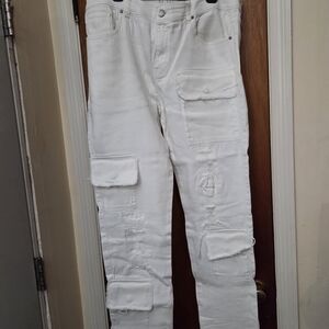 SI TU VEUX BILLY JEAN WHITE  Pants